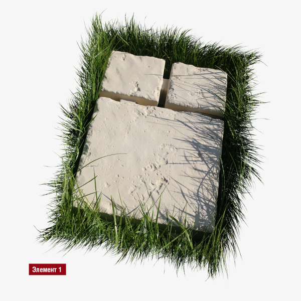 Тротуарная плитка GC 900-18 White Hills